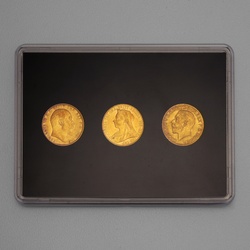 Goldmünzen 3 x 1 Sovereign Kings and Queen Set ? 3-teilig (Großbritannien)