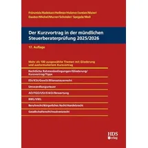 HDS-Verlag Der Kurzvortrag in der mündlichen Steuerberaterprüfung 2025/2026, 17. Auflage