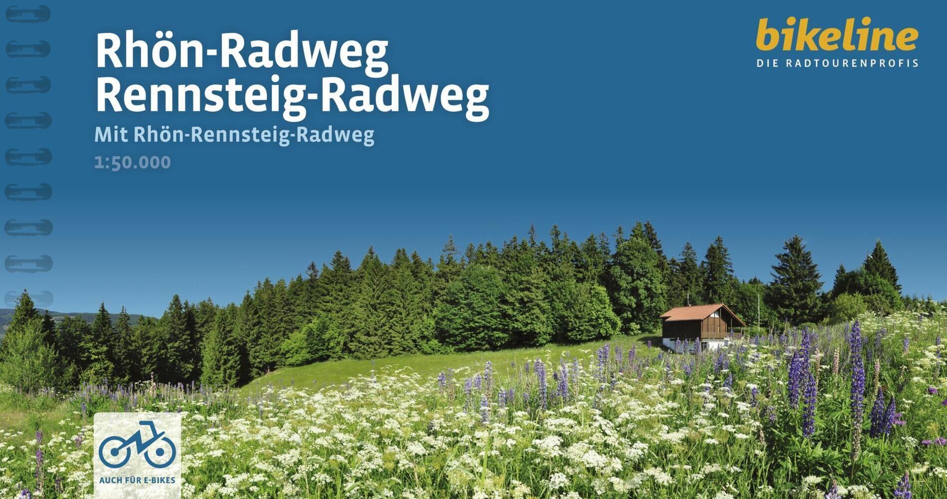 Rhön-Radweg - Rennsteig-Radweg  Kartoniert (TB)