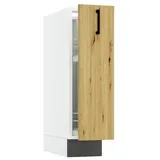 ROYAL24_MARKT Apothekerschrank - CLARA - Versteckter Stauraum mit Stil (Küchen Apothekerschrank, 1-St., Premium - CLARA D20 CARGO) Edles Design - Top Material - Hochwertig