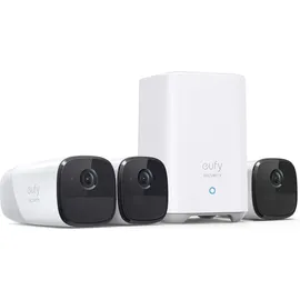 eufy eufyCam 2 Pro 3 Kameras inkl. HomeBase Set