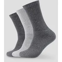 s.Oliver Socken im 3er-Pack grau 43-46