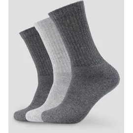 s.Oliver Socken im 3er-Pack grau 43-46