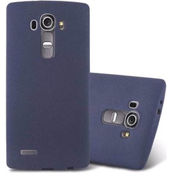 Cadorabo TPU Frosted Cover (Motorola Moto G4 Plus, Motorola Moto G4), Smartphone Hülle, Blau