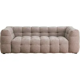 Kare DESIGN Sofa Salamanca Stoff Grau 240 cm