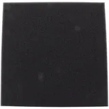 GWS Filterschaum Schwarz 30PPI 50 cm x 50 cm x 2 cm zuschneidbar für Teich und Aquarium zur Feinfilterung und biologischer Nachfilterung