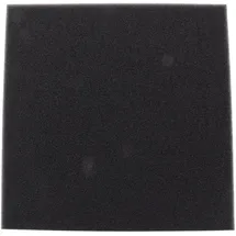 GWS Filterschaum Schwarz 30PPI 50 cm x 50 cm x 2 cm zuschneidbar für Teich und Aquarium zur Feinfilterung und biologischer Nachfilterung