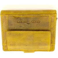 GREENBURRY Vintage Original Geldbörse RFID Leder 8 cm sahara tan Braun Herren