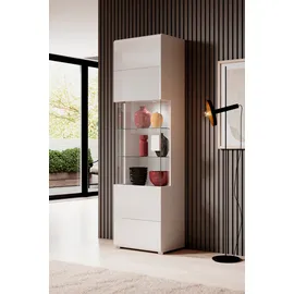 OTTO home Vitrine Toledo 60,5 x 37 x 204 cm Weiß