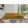 altdecor Eckcouch Cord 5-Sitzer Senfgelb