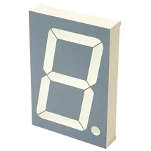 KINGBRIGHT 7-Segment-Anzeige Rot 8V SC23-12EWA