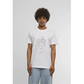Mister Tee One Line Fruit Weiß L