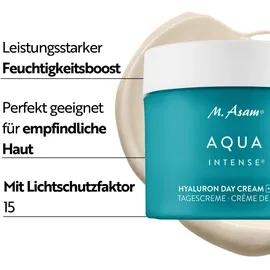 M. Asam Aqua Intense Hyaluron Tagescreme Lotion 50 ml