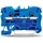 WAGO GmbH& Co. KG Durchgangsklemme 4qmm,blau,2-Leiter 2004-1204