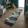Flair Rugs Abstract Collage Teppichläufer 60 x 230 cm Blau/Mehrfarbig