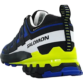 Salomon XA Pro 3D V9 Gore-Tex Black/Surf The Web/Safety Yellow UK 11,5 - Blau - 46,5