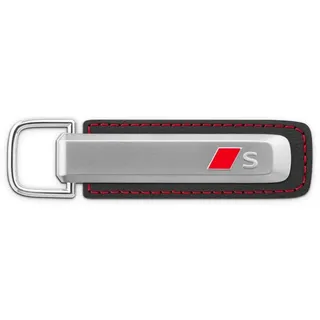 Audi Collection Audi Schlüsselanhänger S, silber/schwarz - Silber