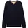 Tom Tailor V-Ausschnitt-Pullover Blau S