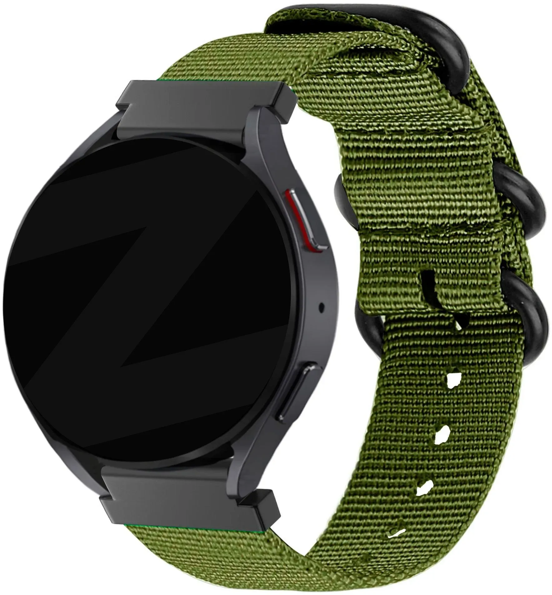 Bandz Noise Noisefit Origin Armband Nylon für Noise Noisefit Origin - Grün - Schnallenverschluss