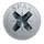 SPAX Universalschraube 5 x 45 mm Senkkopf Kreuzschlitz Z Teilgewinde 4CUT WIROX A3J