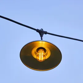 Lumisky Bowl Galva Light Lichterkette Schwarz