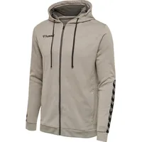 Hummel Authentic Poly Zip Hoody Kinder - grau 128