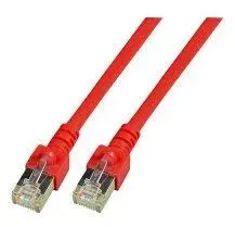 EFB Elektronik RJ45 S/FTP Cat5e Netzwerkkabel Rot 7,5 m SF/UTP (S-FTP)