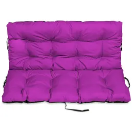 SuperKissen24. Bankauflage 140 x 50 x 6 cm rosa 1 St.