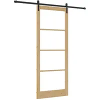 vidaXL Schiebetür Sonstiges ORKDAL Braun 93 x 232 cm 3331983