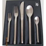 WMF EVOQUE CROMARGAN PROTECT, BESTECK 5-TEILIG, BESTECKSET EDELSTAHL MATTIERT