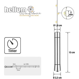 Hellum LED-Lichterkette 522839