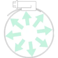 Norma NORMACLAMP Schneckengewindeschelle TORRO,70-90mm,9mm W1