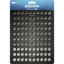Absina Knopfzellen-Set 1 St. Alkali-Mangan