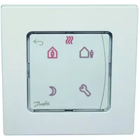 Danfoss 088U1020 x Raumthermostat, Weiß, x