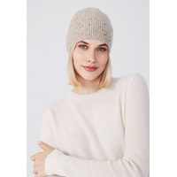 Style & Republic Beanie Kaschmir Beanie gerippt beige