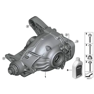 BMW Hypoid Axle Oil G4 0,5L Achsöl 3er 5er 8er X3 X4 X5 X7 Z4