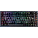 Asus ROG Azoth RGB Schwarz - Kabellose 75% Hot-Swap Gaming Tastatur