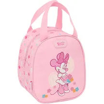 Safta Minnie Mouse Baby Lunchtasche, hochwertig und widerstandsfähig, für Mahlzeiten, Freizeit, 19 x 14 x 22 cm, hellrosa, M, Casual