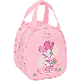 Safta Minnie Mouse Baby Lunchtasche, hochwertig und widerstandsfähig, für Mahlzeiten, Freizeit, 19 x 14 x 22 cm, hellrosa, M, Casual