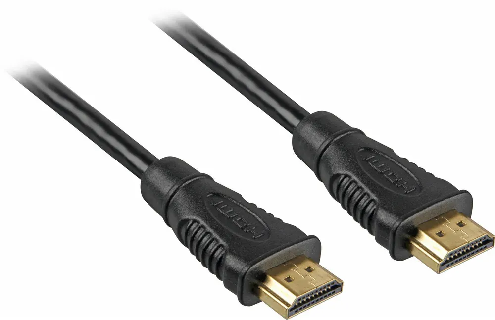 Sharkoon HDMI Premium Cable - HDMI-Kabel - HDMI männlich zu HDMI männlich