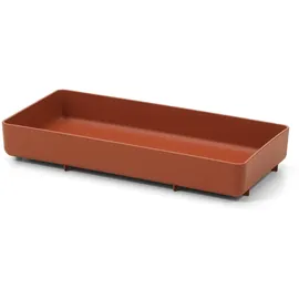 Vitra Tablett zu Hocker, backstein
