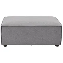 Juskys Modulares Sofa Domas Ottomane Stoff Dunkelgrau