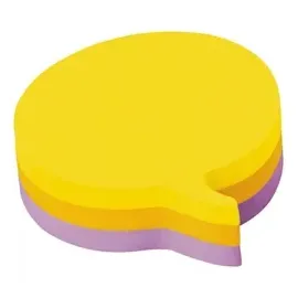 Post-it Haftnotizen 70 x 70 mm Herz Farbig sortiert 225 Blatt