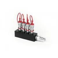 Tchibo TCM CO2 Verteilerblock (4x3/8 out auf 1x3/8 in),