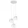 Sollux TULOS 3-flg. 30 cm weiß