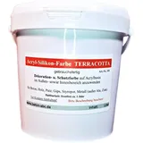 Terracotta - Betonfarbe Acryl Silikon 5 Liter, (EUR 14,80 /L)