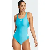 adidas Damen Badeanzug - Lucid Cyan / White - 40