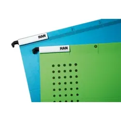 HAN Beschriftungsclip 10ST transparent 1021