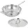 Kuhn Rikon Wok Pfanne + Kochtopf, Silber