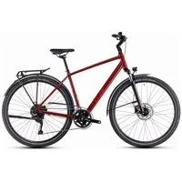 Cube Touring Pro Trekkingrad Diamant 28" maroon ́n ́pearl